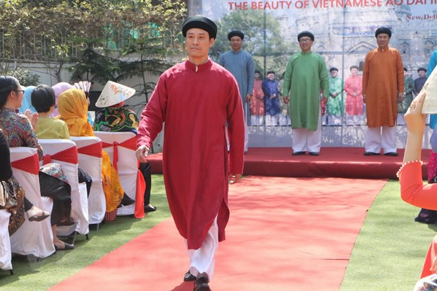 Vẻ đẹp áo dài Việt Nam gây ấn tượng mạnh với bạn bè ASEAN và Ấn Độ - Ảnh 2.