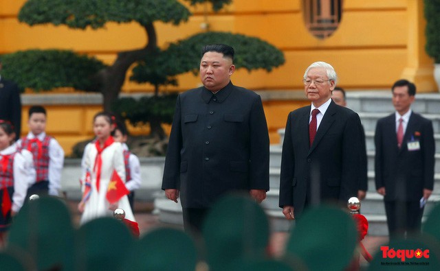 Tổng Bí thư, Chủ tịch nước gửi Điện mừng Chủ tịch Triều Tiên Kim Jong Un - Ảnh 1.