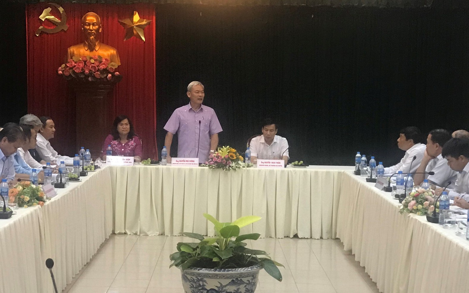 Bộ trưởng Nguyễn Ngọc Thiện thăm và làm việc tại tỉnh Đồng Nai