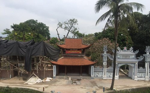 Bộ trưởng Nguyễn Ngọc Thiện yêu cầu kiểm tra việc xây dựng tại Di tích quốc gia chùa Bối Khê