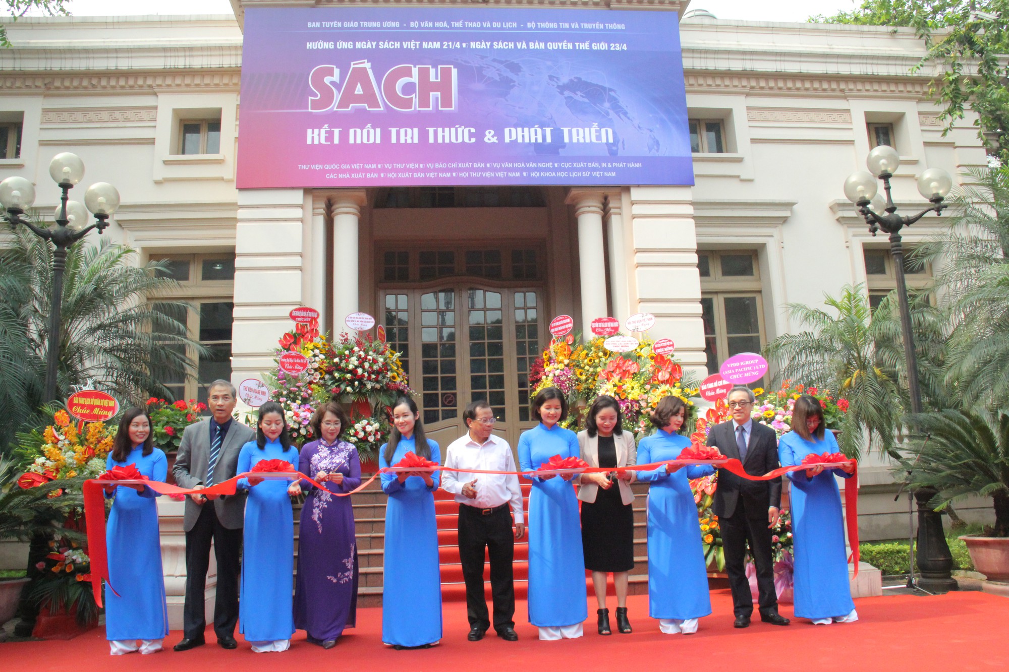 Khai mạc Ngày hội Sách năm 2019 tại Thư viện Quốc gia Việt Nam - Ảnh 2.