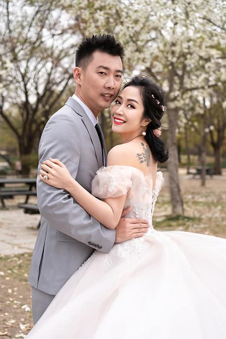 Ốc Thanh Vân khoe ảnh cưới chụp tại Hàn Quốc, vô tình để lộ hình xăm gợi cảm - Ảnh 4.