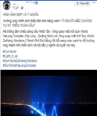 Nhiều công trình lớn tại Việt Nam hưởng ứng chiến dịch Thắp đèn xanh LIUB - Ảnh 7.