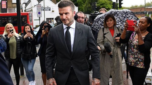 David Beckham bị cấm lái xe 6 tháng do vi phạm luật giao thông - Ảnh 1.