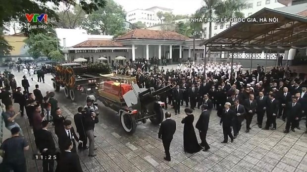 Cử hành trọng thể Lễ Quốc tang nguyên Chủ tịch nước, Đại tướng Lê Đức Anh - Ảnh 9.