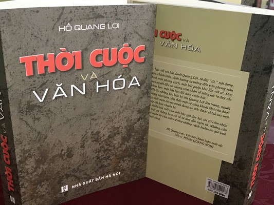 Ra mắt cuốn sách Thời cuộc và văn hóa - Ảnh 1.