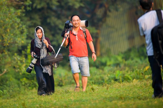 Về Hưng Yên ngắm đảo cò giữa lòng thành phố! - Ảnh 12.