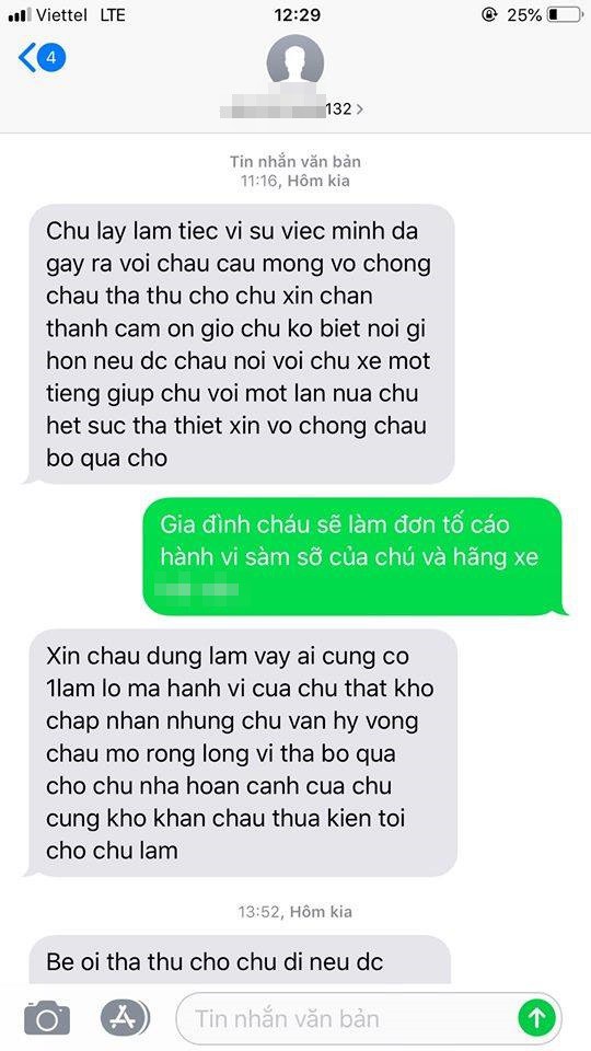 Tài xế sờ soạng vùng nhạy cảm của khách nữ rồi nhắn tin bé ơi, tha cho chú đã bị nhà xe đuổi việc - Ảnh 4.