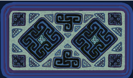 Khám phá hoa văn họa tiết trên trang phục các dân tộc nhóm HMông – Dao - Ảnh 6.