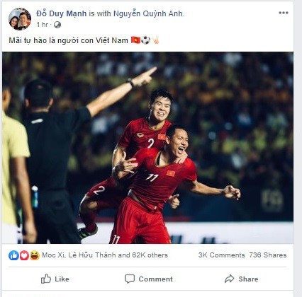 Cầu thủ ăn mừng sau chiến thắng ĐT Thái Lan - Đặng Văn Lâm: Gần nửa năm ở Thái mà bây giờ mới được cười thật tươi - Ảnh 2.
