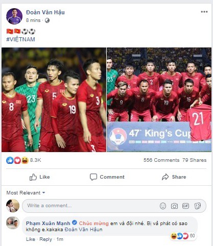 Cầu thủ ăn mừng sau chiến thắng ĐT Thái Lan - Đặng Văn Lâm: Gần nửa năm ở Thái mà bây giờ mới được cười thật tươi - Ảnh 6.