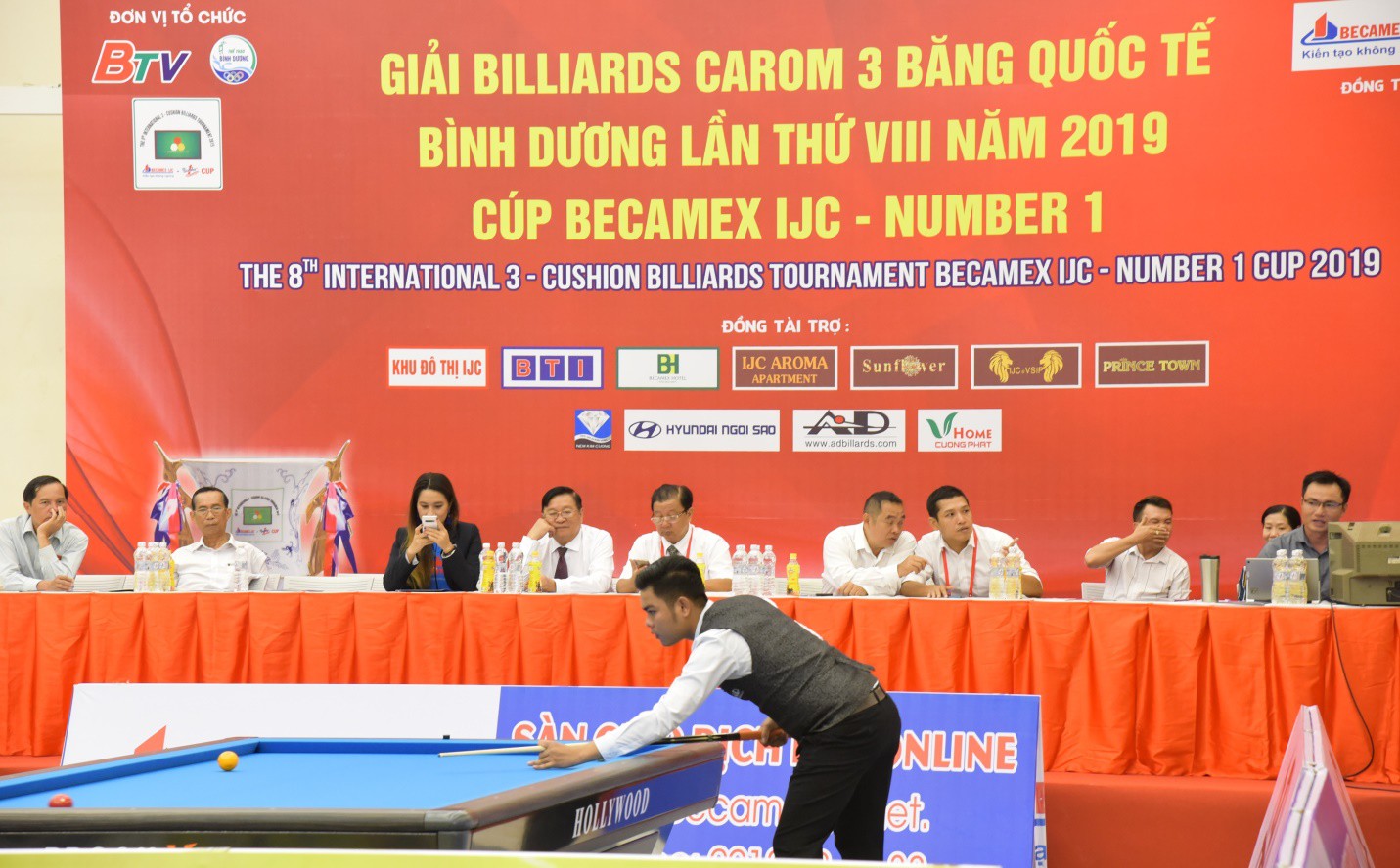 Nước tăng lực Number 1 tiếp tục đồng hành cùng Giải Billiards Carom 3 băng quốc tế Bình Dương - Ảnh 1.