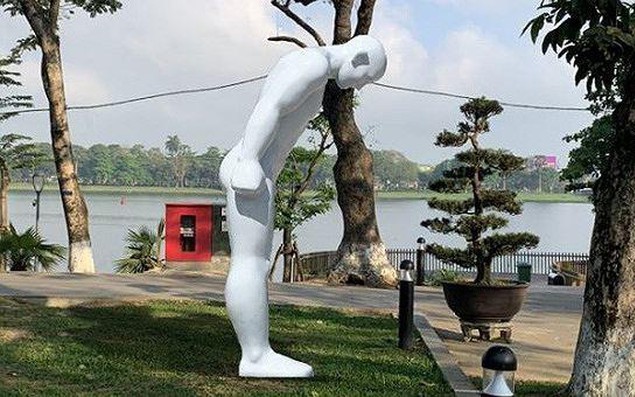 TP Huế quyết định đặt tượng Greetingman 'khổng lồ' bên bờ sông Hương