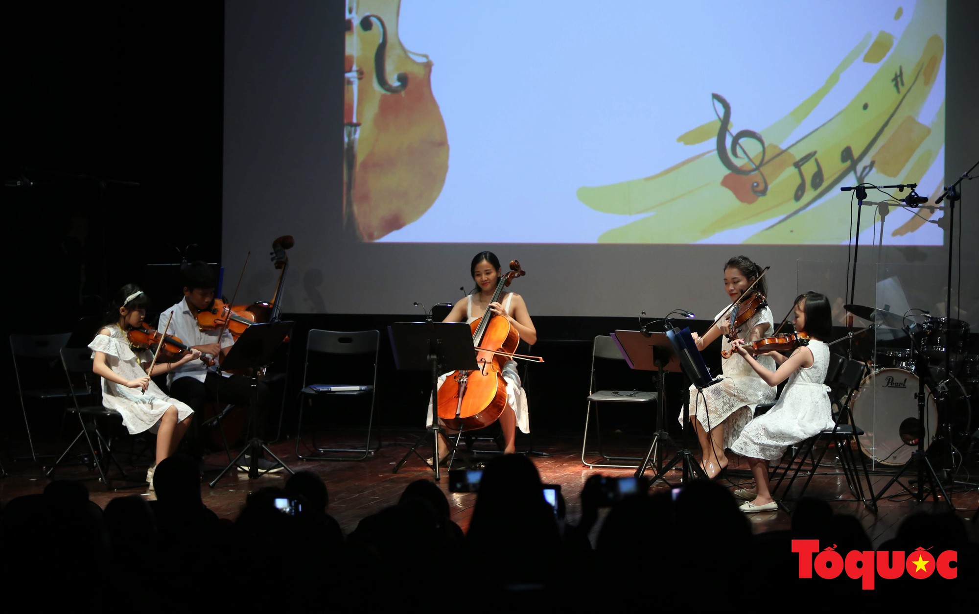 Dàn nhạc giao hưởng nhí đầu tiên của Việt Nam biểu diễn gây quỹ từ thiện (2)