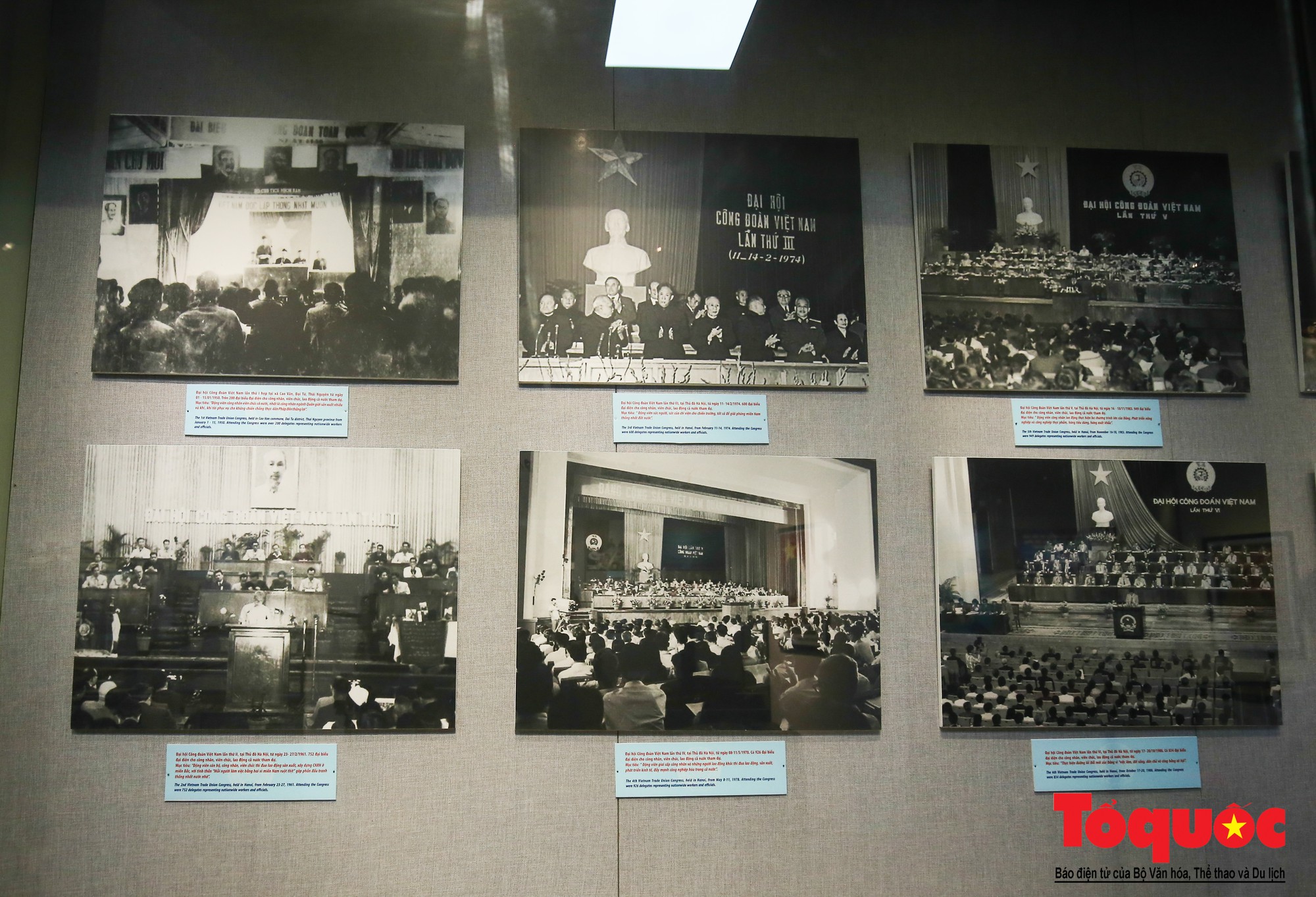 Trưng bày 300 hiện vật, hình ảnh tái hiện 90 năm xây dựng và phát triển Công đoàn Việt Nam (8)