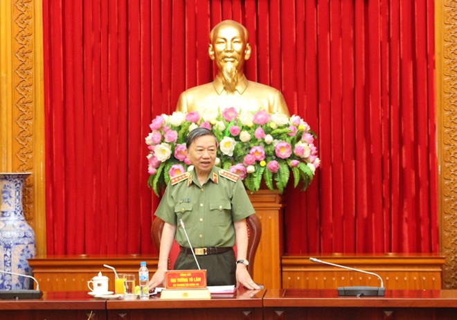 Bộ trưởng Tô Lâm chủ trì cuộc họp bàn xây dựng Nhà hát Công an nhân dân - Ảnh 2.