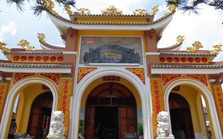 Đền thờ ông bà Chủ chợ Cao Lãnh được công nhận Di tích quốc gia