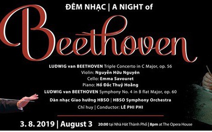  Lắng cùng đêm nhạc Beethoven tại TP.Hồ Chí Minh