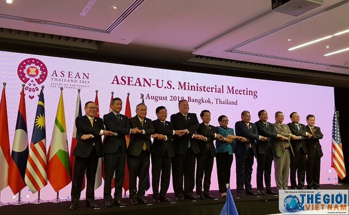 ASEAN, Mỹ nhấn mạnh việc bảo đảm an ninh, an toàn, tự do hàng hải trên Biển Đông - Ảnh 1.