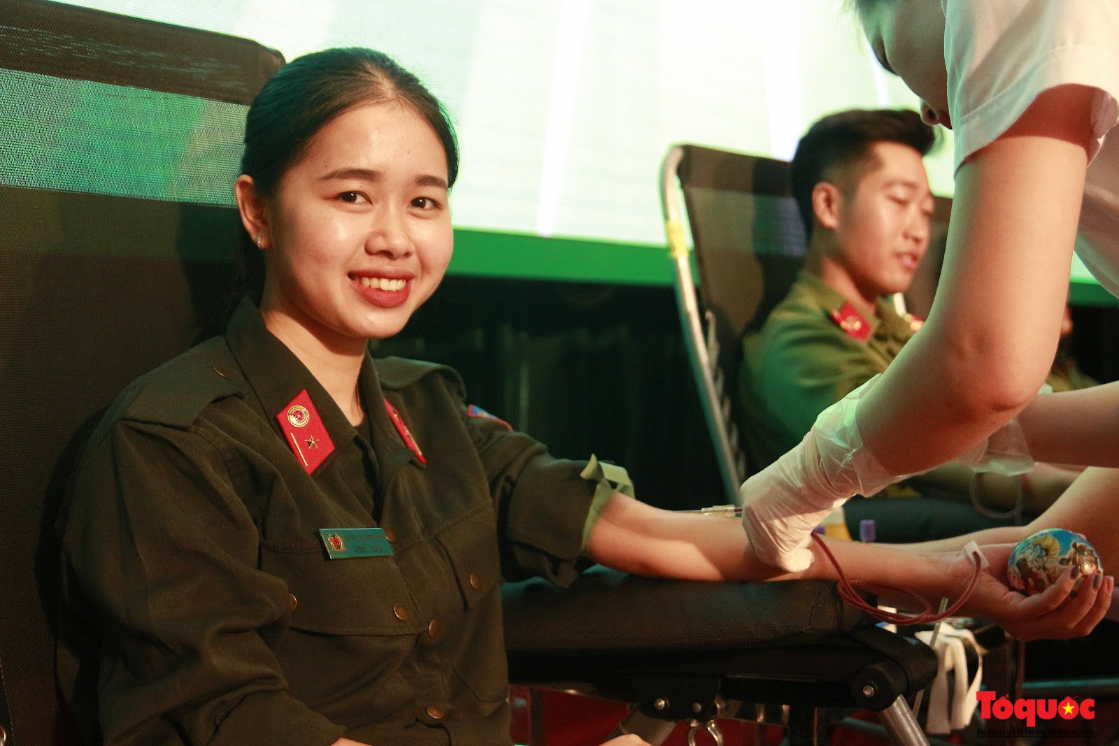 Cán bộ, chiến sỹ CATP Hà Nội hiến máu nghĩa tình vì đồng đội thân yêu (15)
