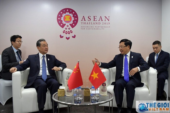 Phó Thủ tướng Phạm Bình Minh gặp Bộ trưởng Ngoại giao Trung Quốc - Ảnh 1.