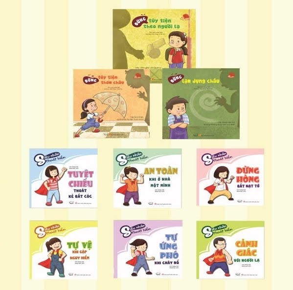 Chuyên gia tâm lý Đinh Đoàn hướng dẫn các em trang bị những kĩ năng tự vệ trong cuộc sống hiện đại - Ảnh 5. Chuyên gia tâm lý Đinh Đoàn hướng dẫn các em trang bị những kĩ năng tự vệ trong cuộc sống hiện đại - Ảnh 5.