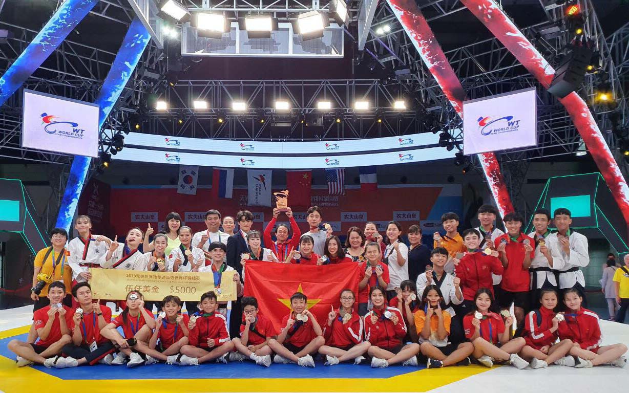Rạng rỡ quyền Taekwondo Việt Nam trên đấu trường quốc tế