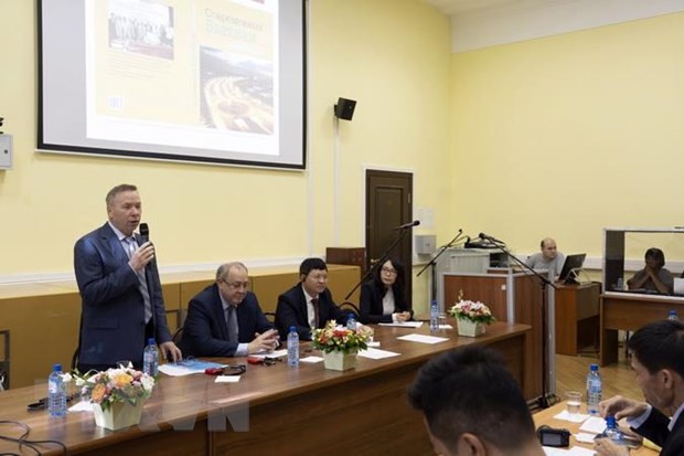 Hội thảo khoa học quốc tế về sự nghiệp-tư tưởng Hồ Chí Minh tại Nga - Ảnh 1. Hội thảo khoa học quốc tế về sự nghiệp-tư tưởng Hồ Chí Minh tại Nga - Ảnh 1.