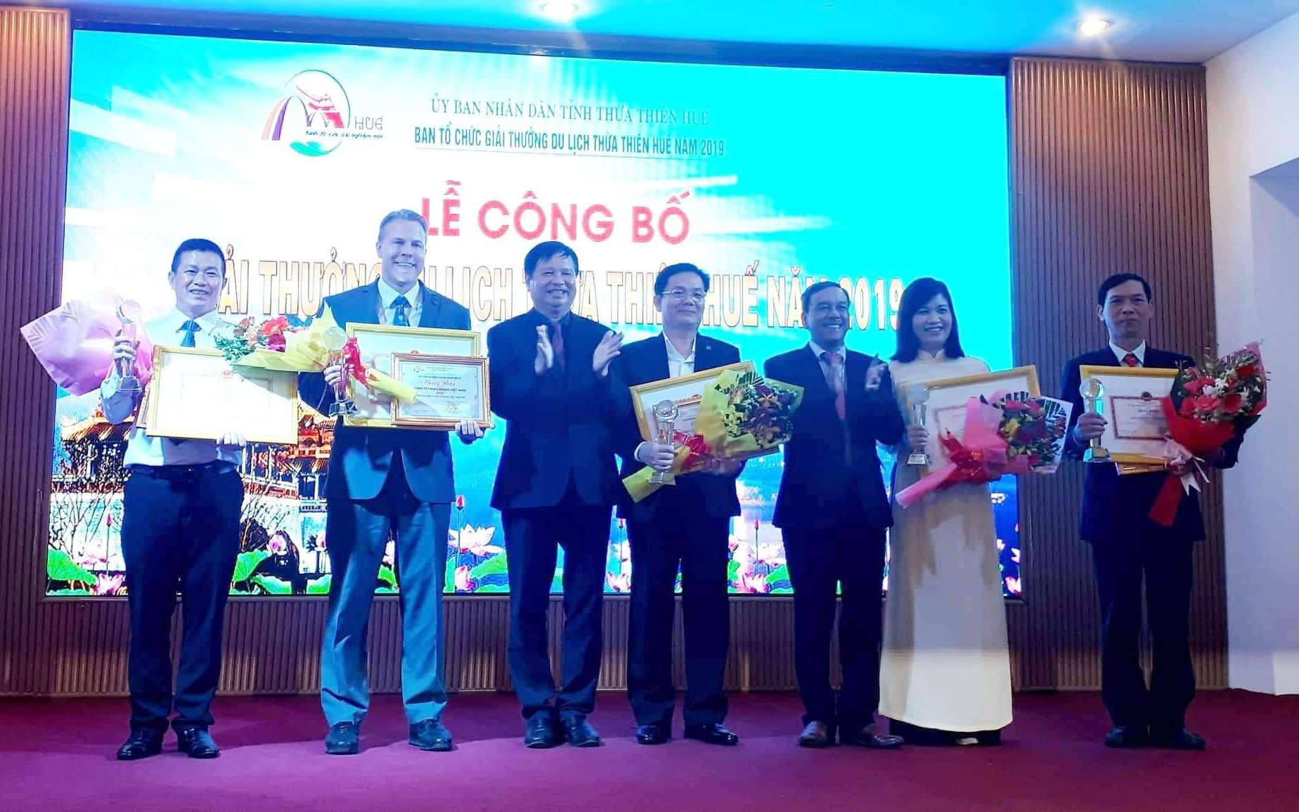 Thừa Thiên Huế công bố Giải thưởng Du lịch năm 2019