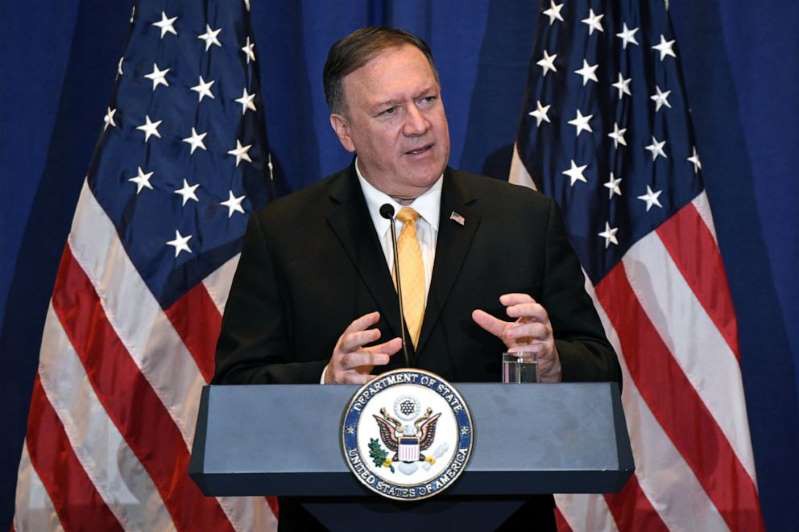 Ngoai truong My Mike Pompeo Reuters