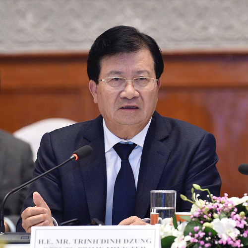 Phó Thủ tướng Trịnh Đình Dũng: Không sử dụng các công cụ hành chính can thiệp vào hoạt động đổi mới sáng tạo của doanh nghiệp - Ảnh 1.