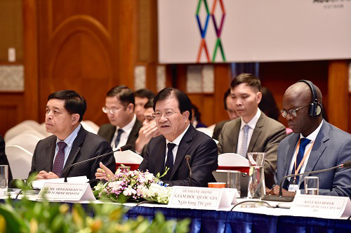 Phó Thủ tướng Trịnh Đình Dũng: Không sử dụng các công cụ hành chính can thiệp vào hoạt động đổi mới sáng tạo của doanh nghiệp - Ảnh 2.