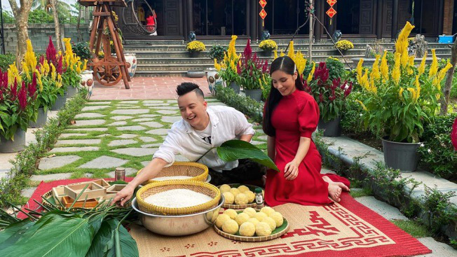 "Sao" Việt trang hoàng nhà cửa khang trang đón Tết - Ảnh 2. "Sao" Việt trang hoàng nhà cửa khang trang đón Tết - Ảnh 2.