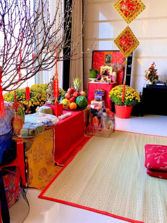 "Sao" Việt trang hoàng nhà cửa khang trang đón Tết - Ảnh 17. "Sao" Việt trang hoàng nhà cửa khang trang đón Tết - Ảnh 17.