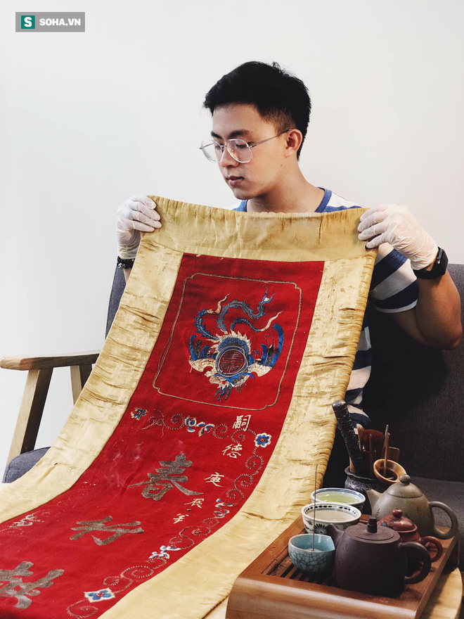 Mua giày Converse nổi tiếng của nước ngoài, vẽ thêm hoa văn Việt Nam, chàng trai bán giá 15 triệu đồng/đôi - Ảnh 6.