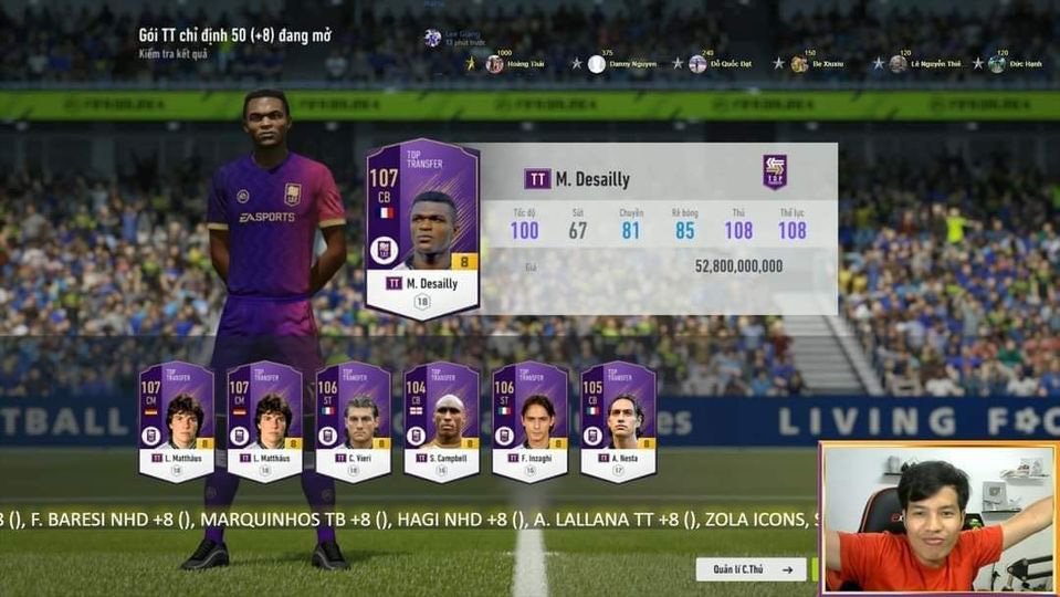 FIFA Online 4: Lấy hết nhân phẩm toàn server, streamer này đã có cú mở thẻ khiến game thủ phải than thở rằng nát game - Ảnh 2.