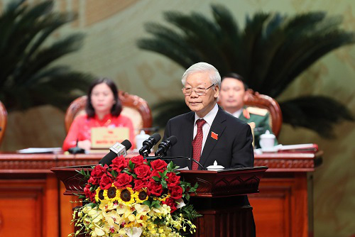 Toàn văn phát biểu của Tổng Bí thư, Chủ tịch nước tại Đại hội Đảng bộ Hà Nội - Ảnh 1.