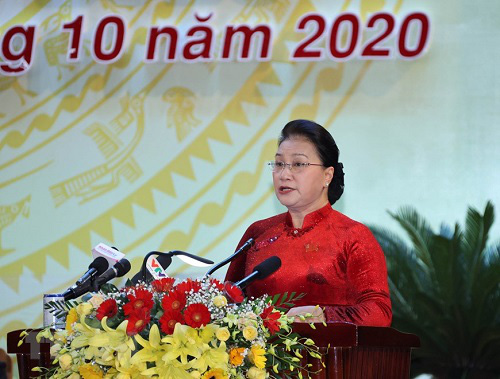  Chủ tịch Quốc hội dự Đại hội Đảng bộ tỉnh Khánh Hòa - Ảnh 1.