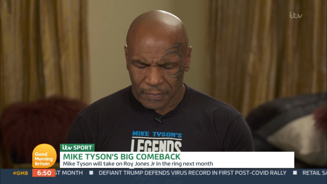 Mike Tyson lý giải nguyên nhân &quot;lờ đờ&quot; trong buổi phỏng vấn mới nhất: Tôi buồn ngủ - Ảnh 2.