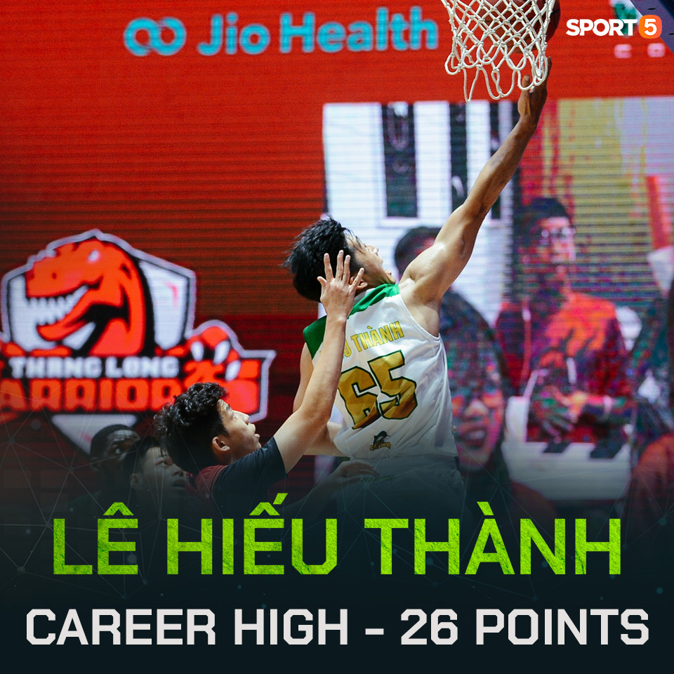Lê Hiếu Thành lập kỷ lục cá nhân cùng màn trình diễn không tưởng trước Thang Long Warriors - Ảnh 2.