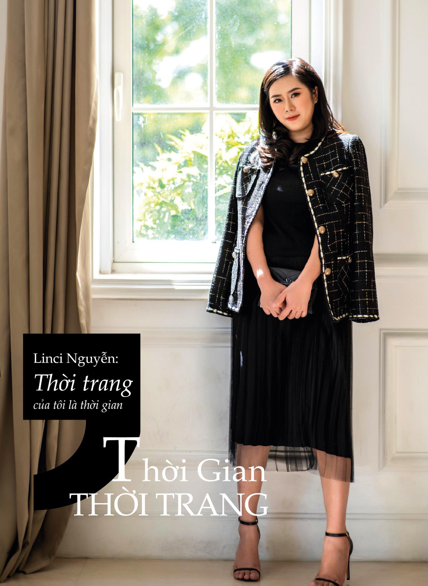 Linci Linh Nguyễn: Thời trang của tôi là thời gian - Ảnh 1.