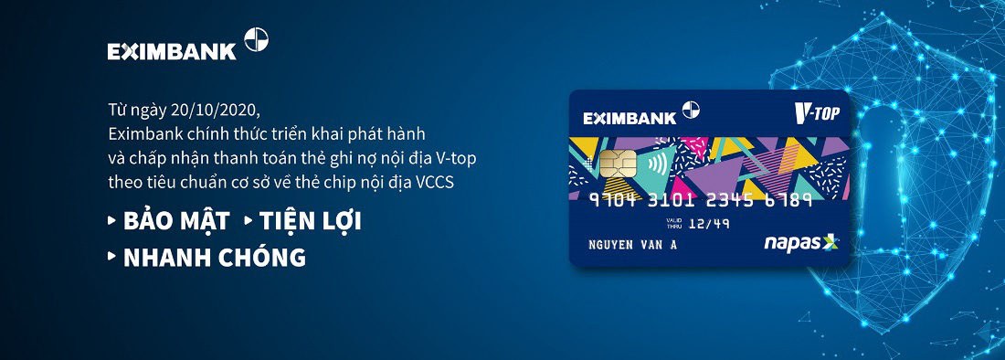 Eximbank phát hành thẻ ghi nợ nội địa Chip VCCS - Ảnh 1.
