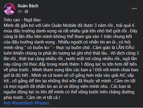 ProE gửi tâm thư tới fan sau thất bại của Team Flash, tiết lộ thông tin không ai muốn nghe - Ảnh 4.