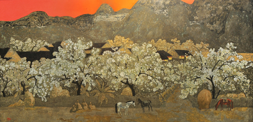 Giới thiệu gần 40 tác phẩm của nhóm họa sĩ Bảo tàng Mỹ thuật Việt Nam - Ảnh 5.
