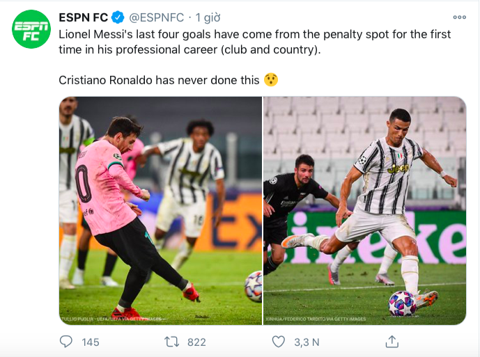 Bàn thắng vào lưới Juve giúp Messi lập thành tích chưa từng có trong sự nghiệp - Ảnh 1. Bàn thắng vào lưới Juve giúp Messi lập thành tích chưa từng có trong sự nghiệp - Ảnh 1.