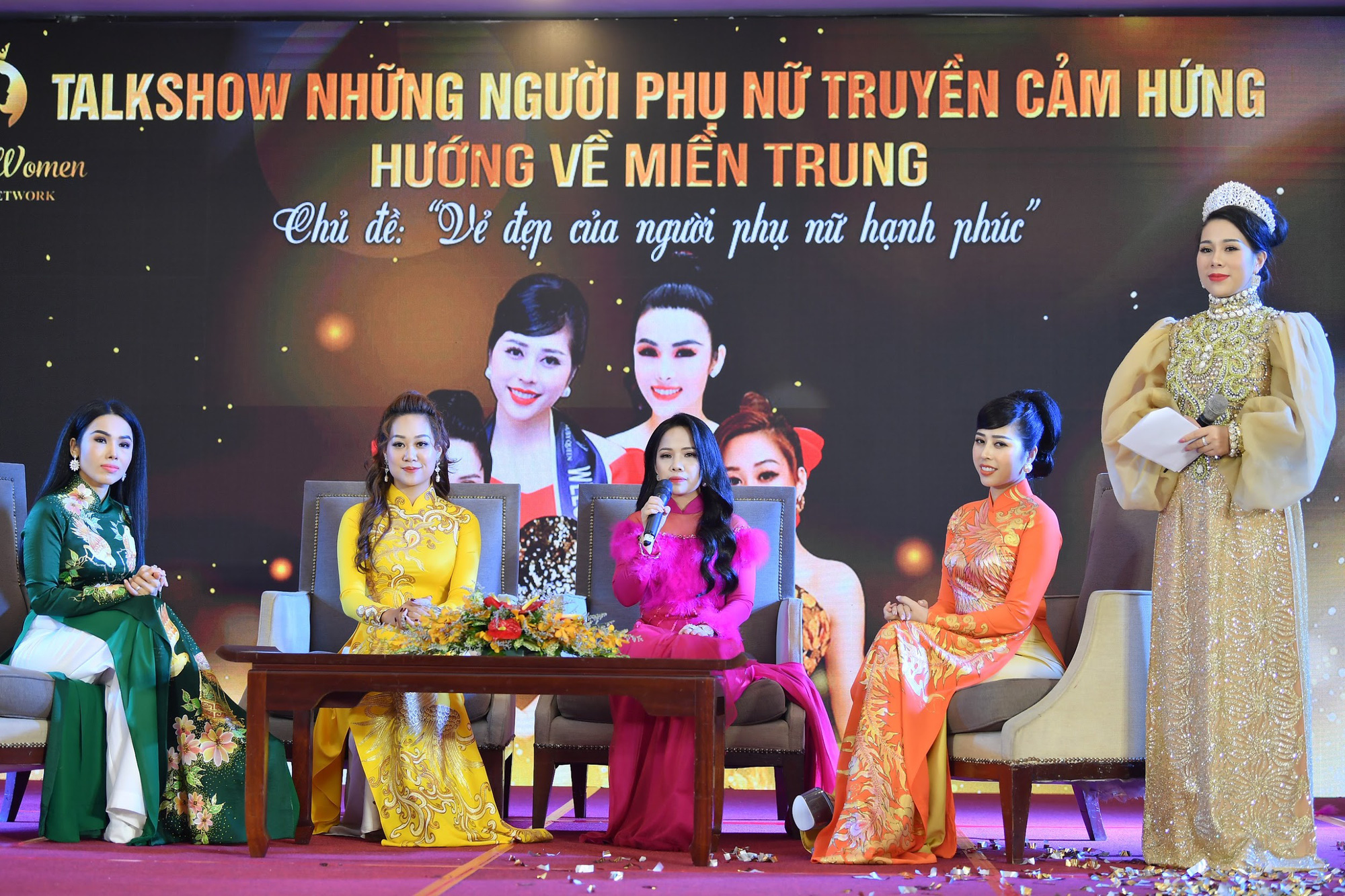 Đại sứ Happy Women Trần Thị An (An Nhiên) đại diện 5000 nữ lãnh đạo thắp lửa truyền cảm hứng - hướng về miền trung - Ảnh 1.