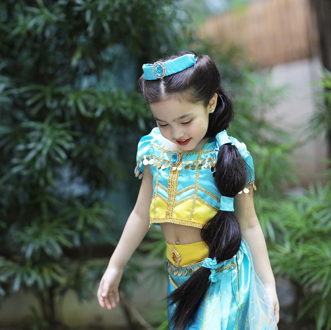 Netizen phát cuồng vì con gái mỹ nhân đẹp nhất Philippines hóa trang cho Halloween: Sao 4 tuổi mà visual đã đỉnh thế này? - Ảnh 2.