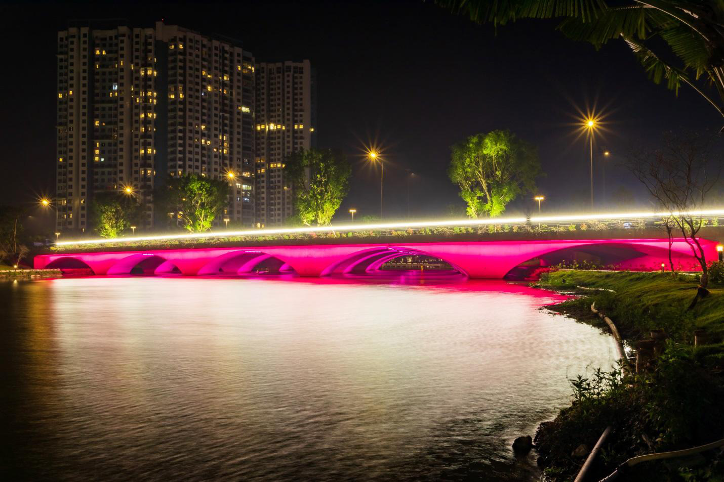 Check in “sương sương” những cây cầu đẹp mê hồn tại Ecopark - Ảnh 10.