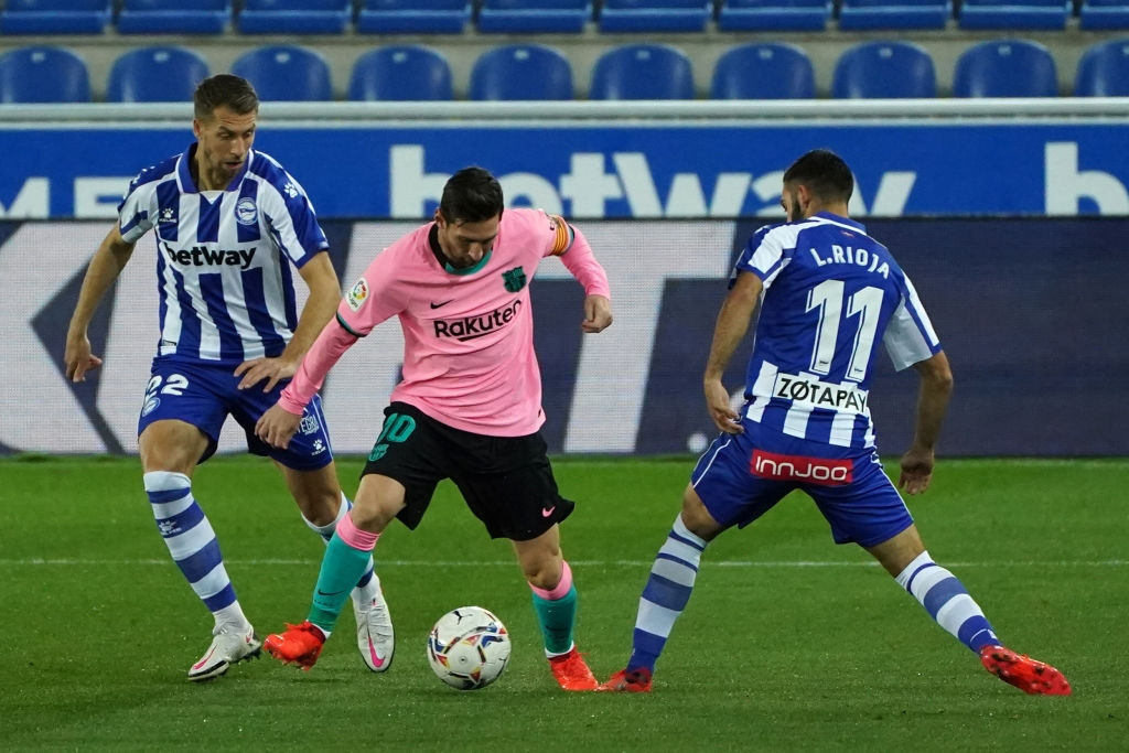 Thắng thuyết phục tại Champions League nhưng Barca và Messi lại ngã ngựa ở La Liga - Ảnh 1.