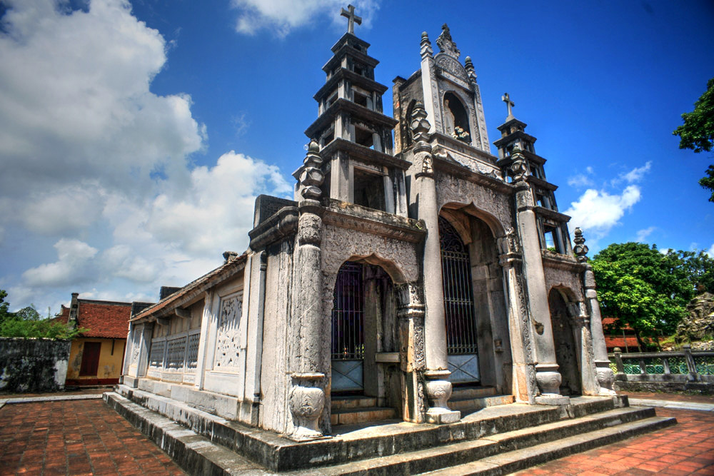Nhà thờ đá Phát Diệm, nơi hội tụ tinh hoa kiến trúc Đông Tây - Ảnh 9.